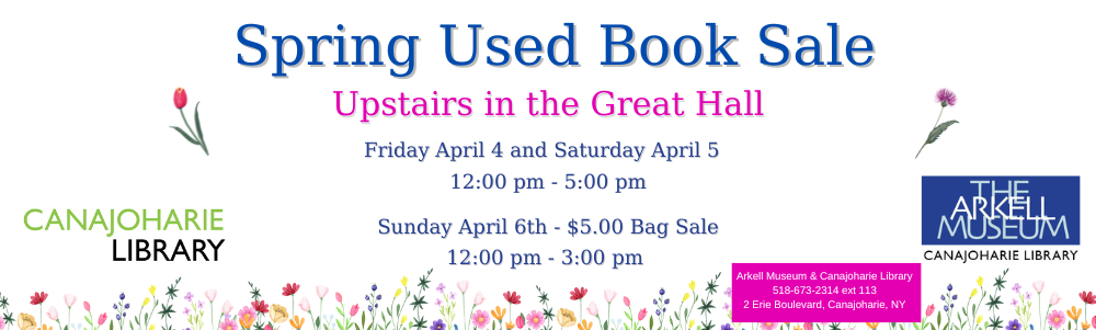 Spring Used Book Sale April 4-6